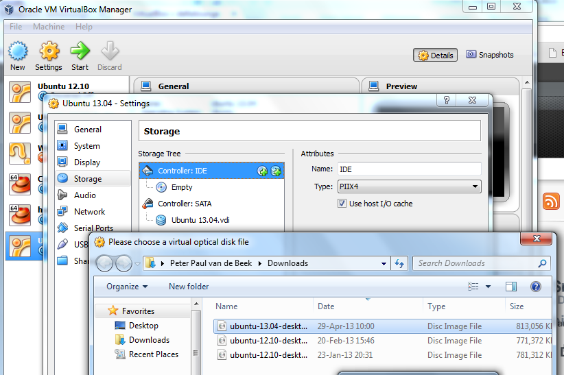virtualbox ubuntu iso install
