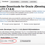 Oracle JDeveloper 11.1.1.6 Generic - Download