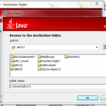 Install JDK 7 Update 7 (64-bit) - choose directory