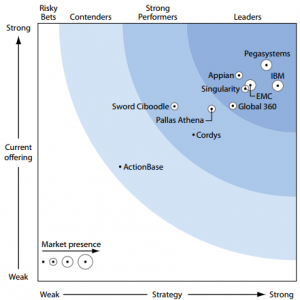 Forrester Wave - Dynamic Case Management q1 2011